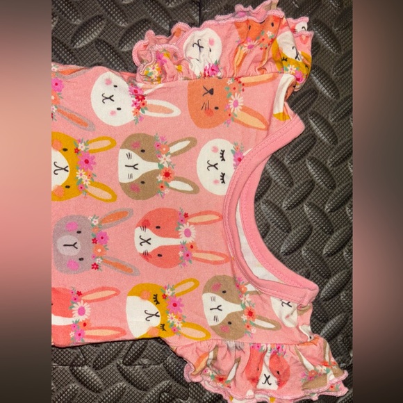 Little Sleepies Hop To It Twirl Dress w/bodysuit (3-6m) - Picture 6 of 8